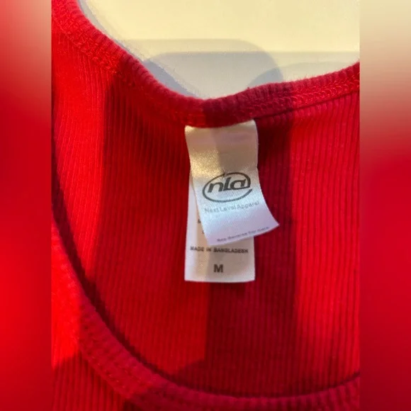 Red Tank Top - Picture 2 of 5